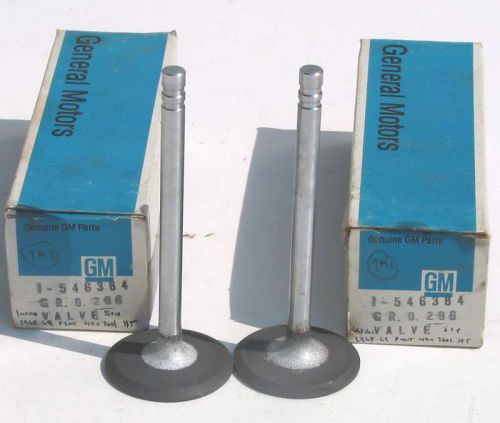 1968-1969 pontiac lemans catalina firebird nos intake valves 546384