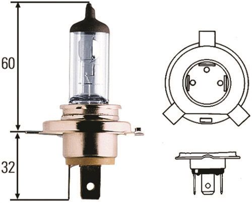 Hella h83140081 headlight bulb