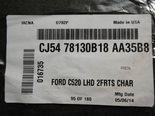 2013-2014 ford escape floor mats oem - charcoal