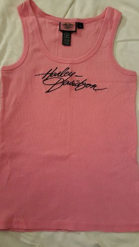 Ladies large pink labelle tank