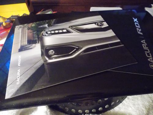 Acura ilx 2017 sales brochure catalog 4 panel (two page) bonus card rare look !!