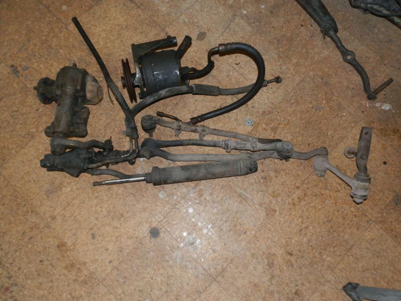 1967- 1970 ford mustang oem power steering pump, steering box, linkage, complete