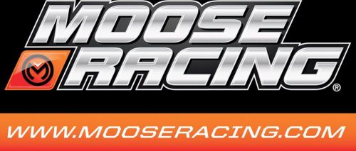 Moose racing 2014 shop banner  black/orange 23&#034;w x 47&#034;l