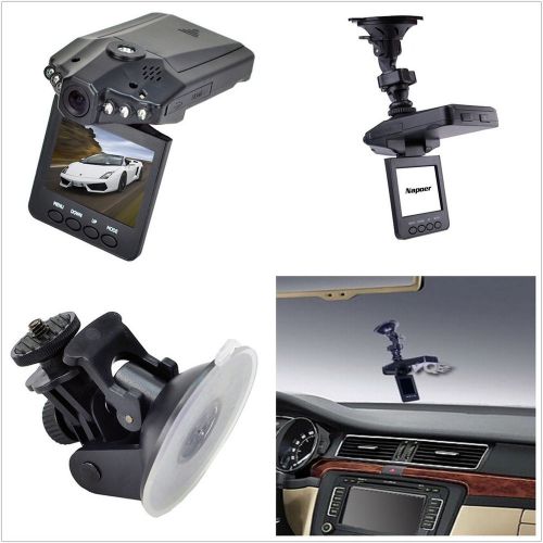 270° rotatable foldable 2.5 inches cars driving video camera tachograph pal/ntsc