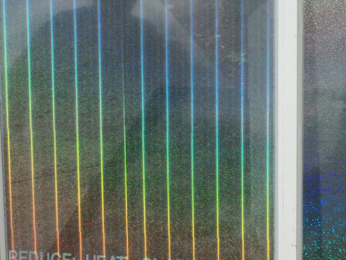 Stardust design holographic window tint film 60&#034; wide x 100 foot long huge rolls