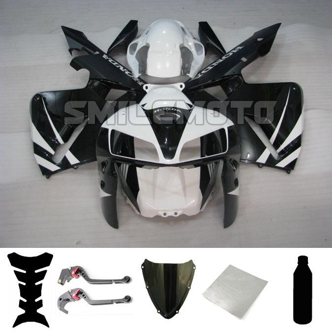 Bundle injection fairing windscreen levers for honda 2005 2006 cbr 600 rr f5 paj