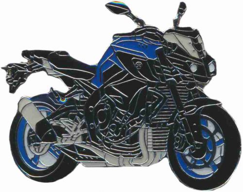 New yamaha mt10 mt 10 r1  bike enamel motorcycle pin badge from fat skeleton