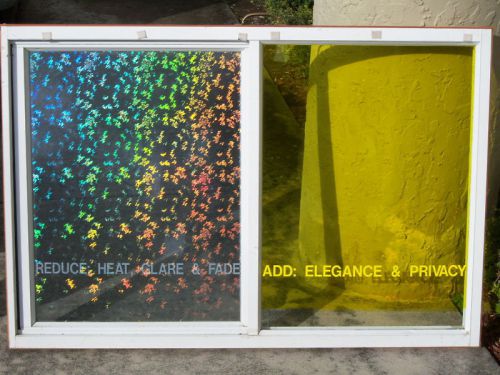 Electric design holographic window tint film 60&#034; widex 100 foot long huge rolls