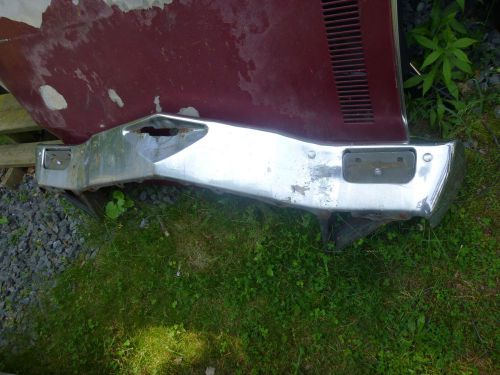 70 71 72 chevy monte carlo front bumper core complete as pictured oem