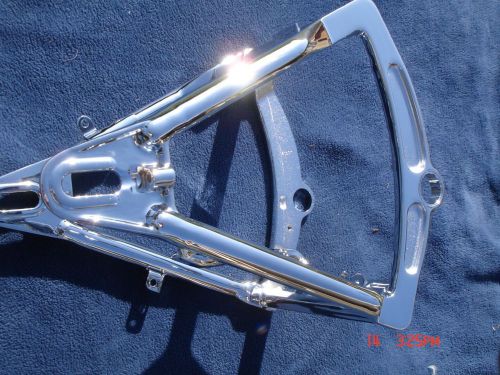 Harley chrome softail swingarm heritage softail springer fit 00-07 p/n 48442-00