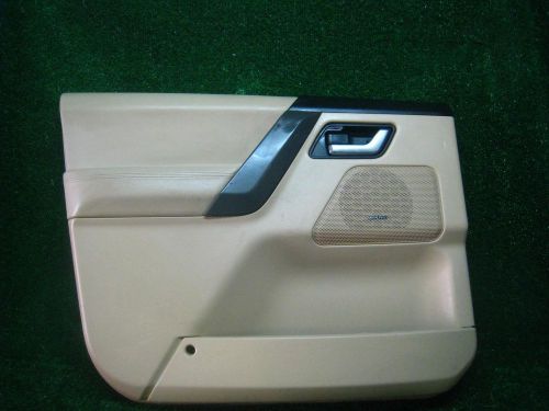 2008 land rover lr2 oem driver door panel skin trim cover w/switch