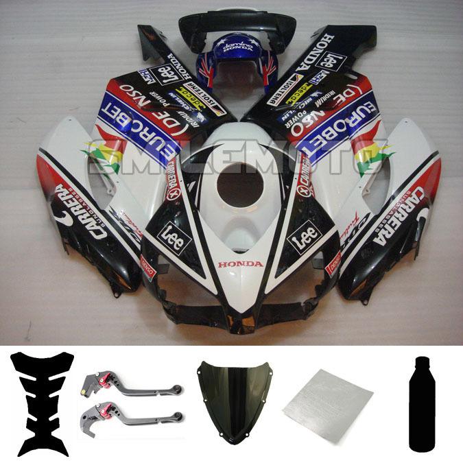 Bundle of injection fairing windscreen lever for honda 2004 2005 cbr 1000 rr pau