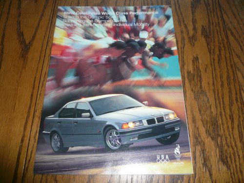 1996 bmw sales brochure - foldout style