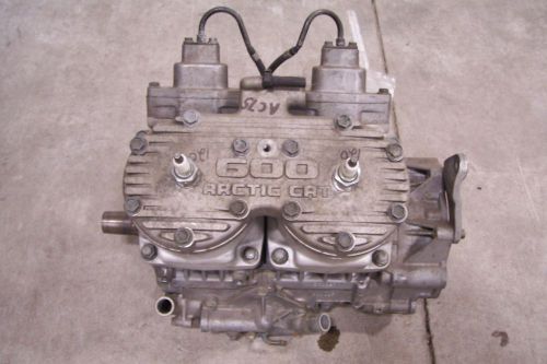 Arctic cat snowmobile 2005 firecat 600 efi short block engine 0662-406