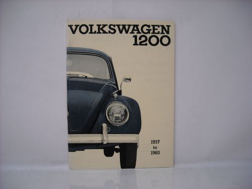 1957-1960 vw beetle 1200 owners manual