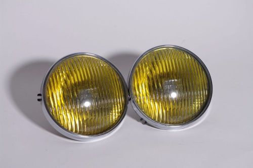 Mercedes-benz w123 pair bosch amber fog light 240d 300d 300td 300cd