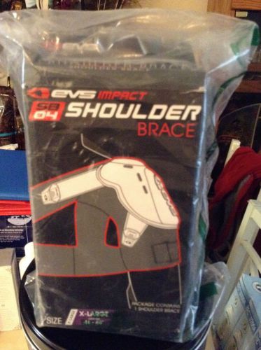 Evs sb04 shoulder support &amp; stabilization brace wth impact protection. 44-48inxl