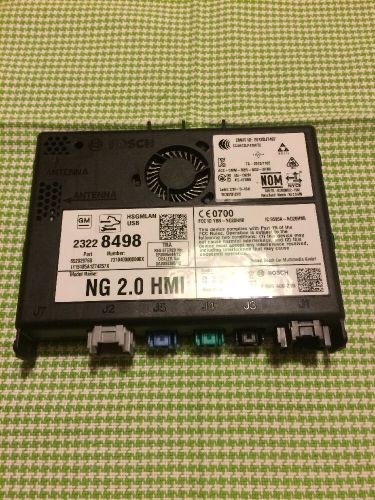 Gm hmi module 23228498 silverado sierra i05 non navigation like new