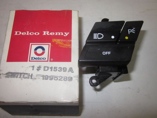 Nos gm 1985-90 chevy cavalier z24 coupe hatchback wagon headlight switch 1995289