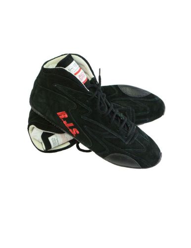 Rjs racing driving boots black sizes 8-16,racing mid top shoes