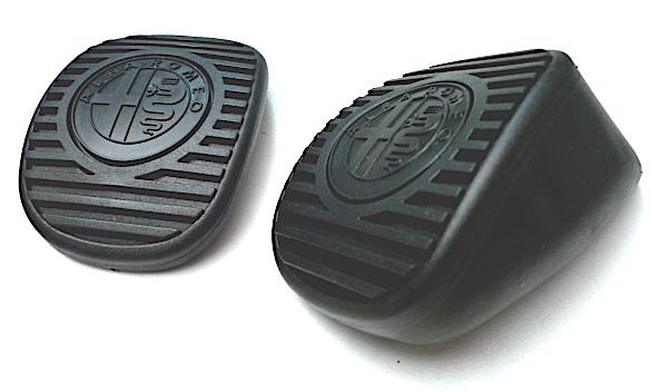 Alfa romeo 156 new original brake + clutch pedal pad set