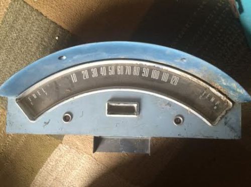 1957 ford dash instrument cluster 57 speedometer no gauges feg 10841 b fomoco