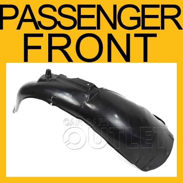 02-05 audi a4 passenger side front fender liner splash shield 1.8t 3.0 right rh