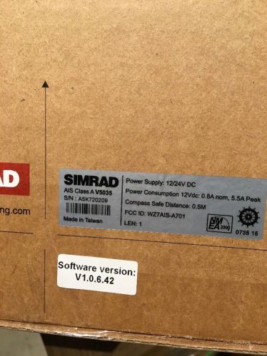 Simrad v 5035 ais transponder class a