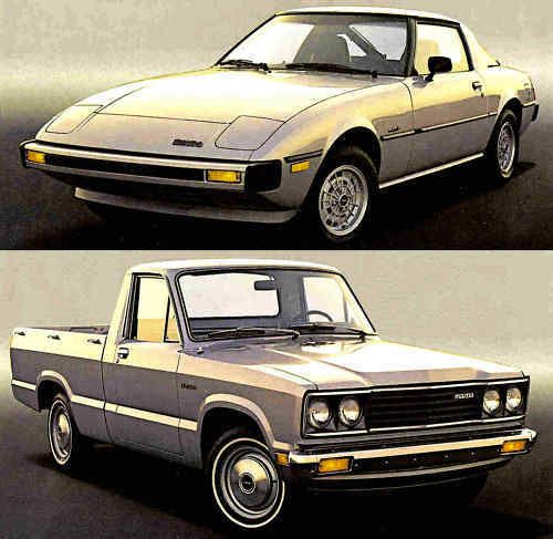 1979 mazda factory brochure-mazda rx7-glc-b2000 pickup