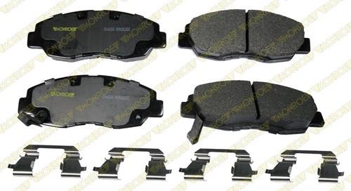 Monroe dx465a brake pad or shoe, front-monroe dynamics brake pad