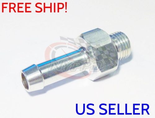 Nyppd 3/8 o.d. hose barb nipple coupler fitting straight male 1/2&#034; npt id 9/32 s