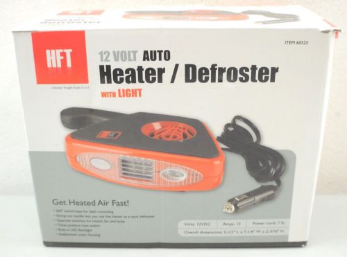 New hft 12 volt auto defroster with led light!