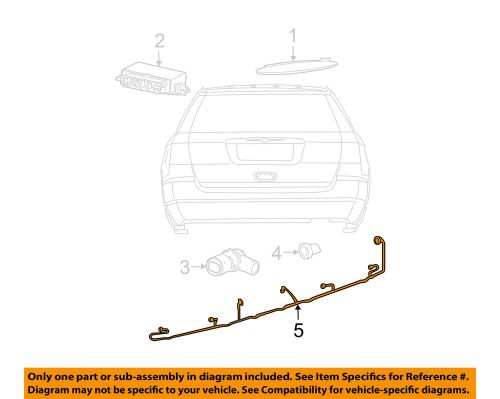 Chrysler oem-engine control module wiring harness 5113473ac