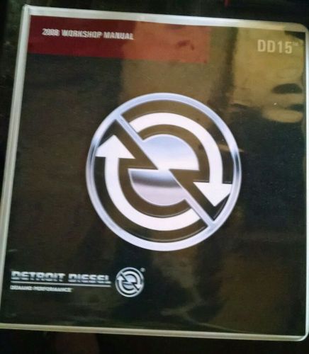 Detroit diesel dd15 2008 workshop manual