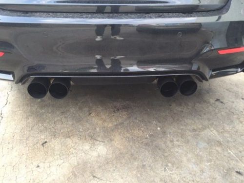 Vrsf m3/m4 upgraded exhaust tips flat black