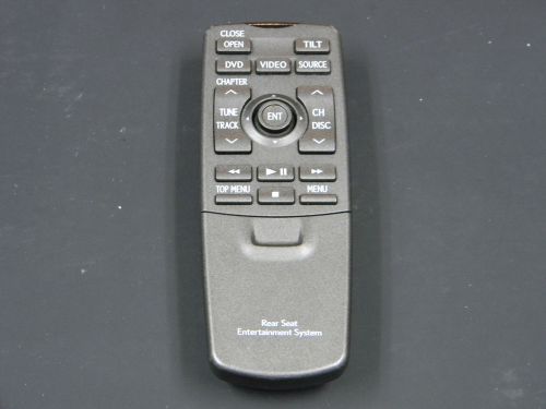 Lexus lx570 rear dvd entertainment remote control rear seat oem 86170-50230