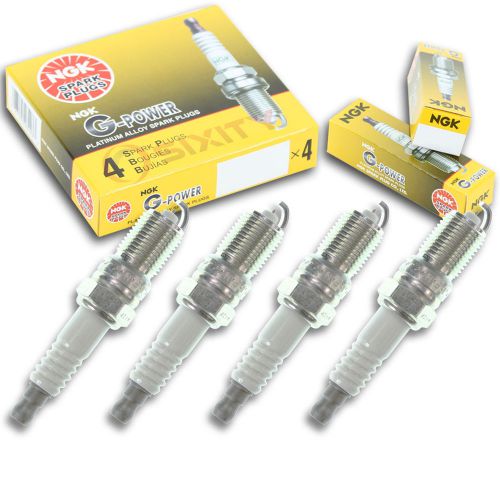 4pcs 03-05 indmar 5.7l v8 ls1 ngk g-power spark plugs 8 cyl gm small block fz