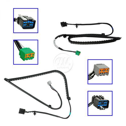 Power sliding door wiring harness driver & passenger pair set for chrysler dodge