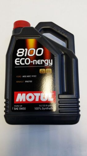 102898 motul 8100 5 liter 5w-30 eco-nergy engine oil