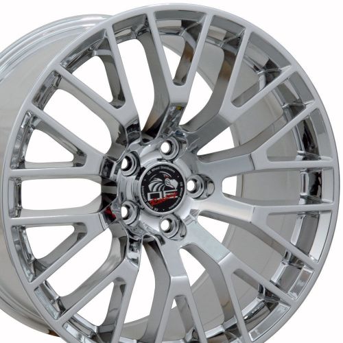 19x10 2015 mustang® gt performance style wheel pvd chrome rim fits ford