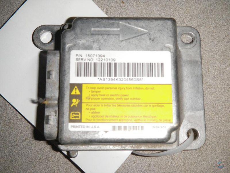 Air bag bcm/ecu sierra 2500 pickup 971555 01 02 airbag ecu gd bags 12210109