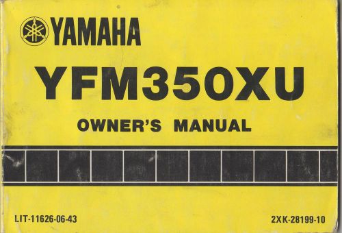 1988 yamaha atv yfm350xu  lit-11626-06-43 owners manual(295)