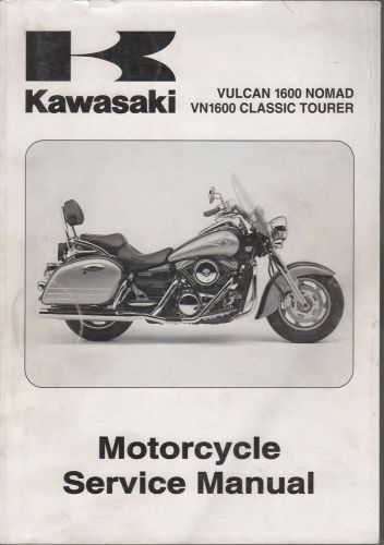 2005 kawasaki motorcycle vulcan 1600 nomad service manual used