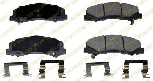 Monroe gx1159 brake pad or shoe, front-monroe prosolution ceramic brake pad