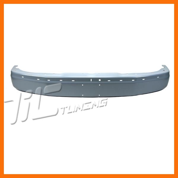 2003-2011 chevy express gmc savana front bumper face bar 1500 primed gray steel