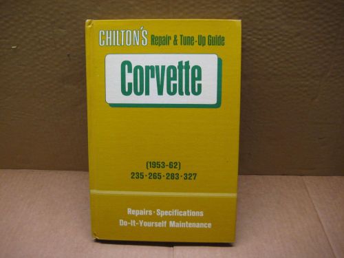 Corvette 1953-62 repair &amp; tune-up guide hard cover - 1971 copy right