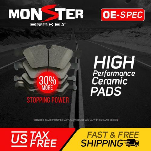 (rear pads)4 oe spec rear ceramic brake pads(cts sts)