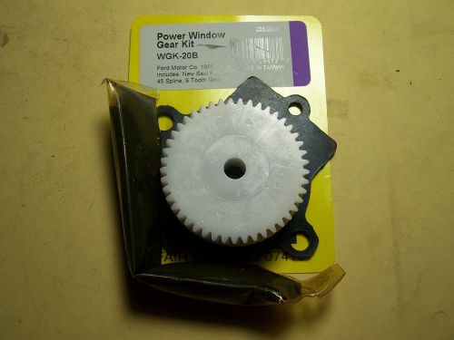 Window gear kit - ford motor co. 1965-91. seal plate, 45 spline, 9 tooth gear