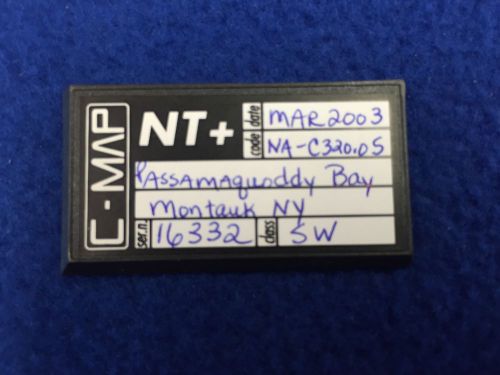 C map nt+ na-c320 passamaquoddy bay to montauk ny 2003 gps map c-card card