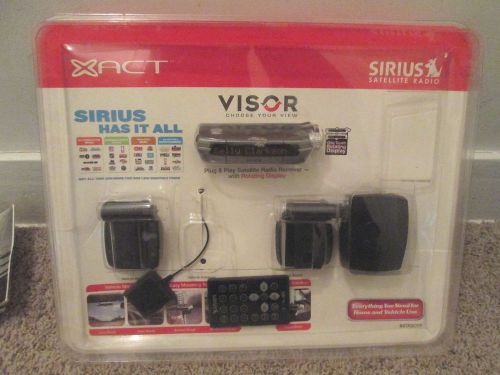 Sirius satellite radio receiver xact bxtr3chk new